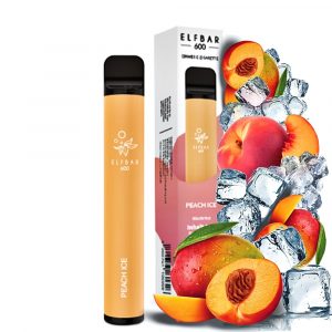 Disposable Usa e Getta Elfbar Peach Ice 600 Puff 20mg