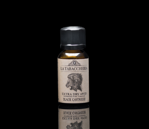 Black Cavendish extra Dry 4POD La Tabaccheria Aroma 20ml