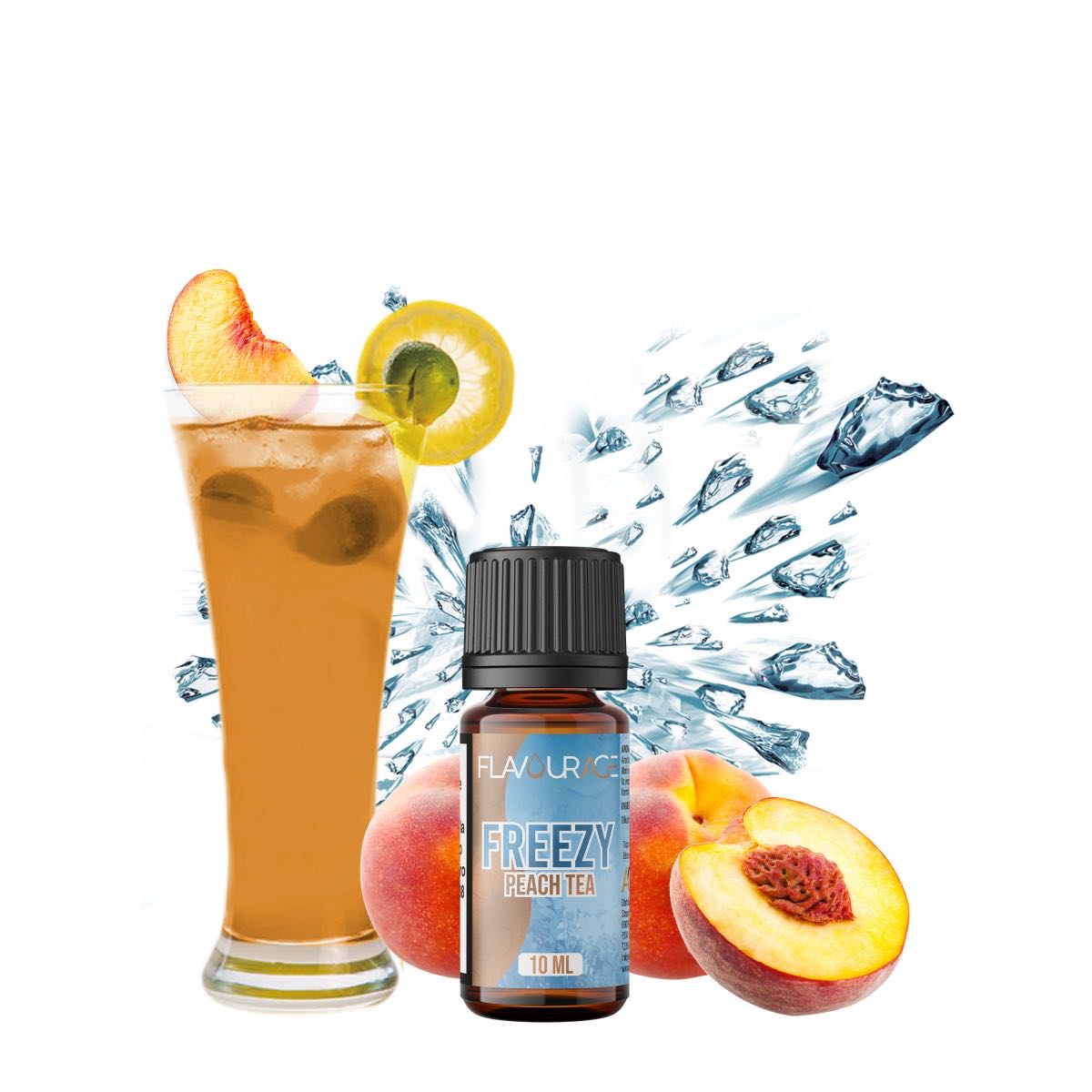 FLAVOURAGE FREEZY PEACH TEA AROMA 10ML
