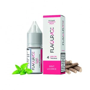 MINT LICORICE 4mg/ml - LIQUIDO PRONTO FLAVOURAGE 10ML