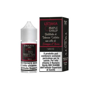 TNT VAPE LATAKIA MAPLE SYRUP MINI SHOT 10+10ML