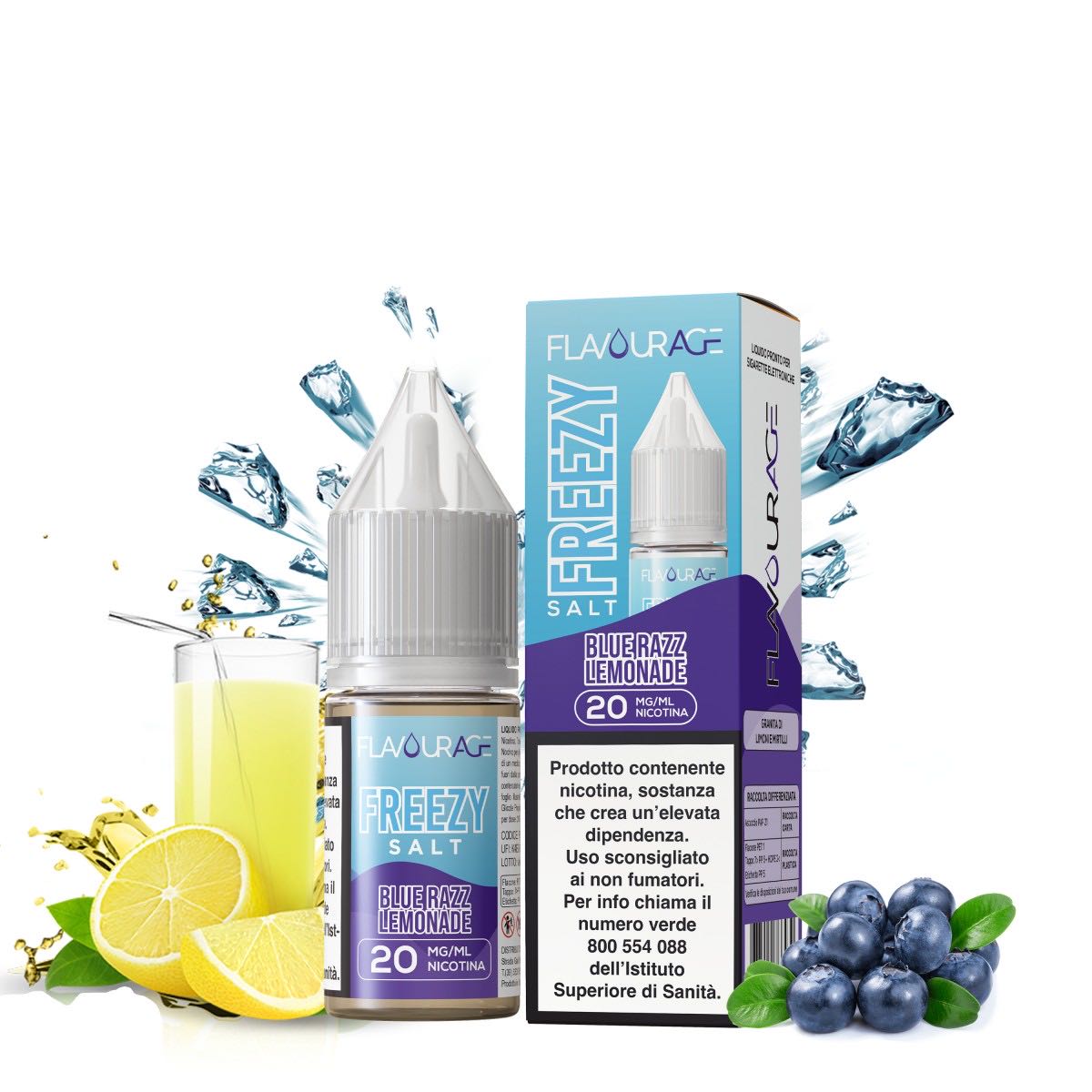 FREEZY SALT BLUE RAZZ LEMONADE 20 mg